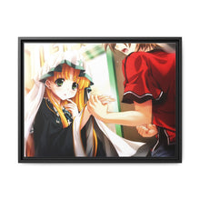 Load image into Gallery viewer, High School DxD Issei Hyoudou, Asia Argento Canvas Framed Art Print
