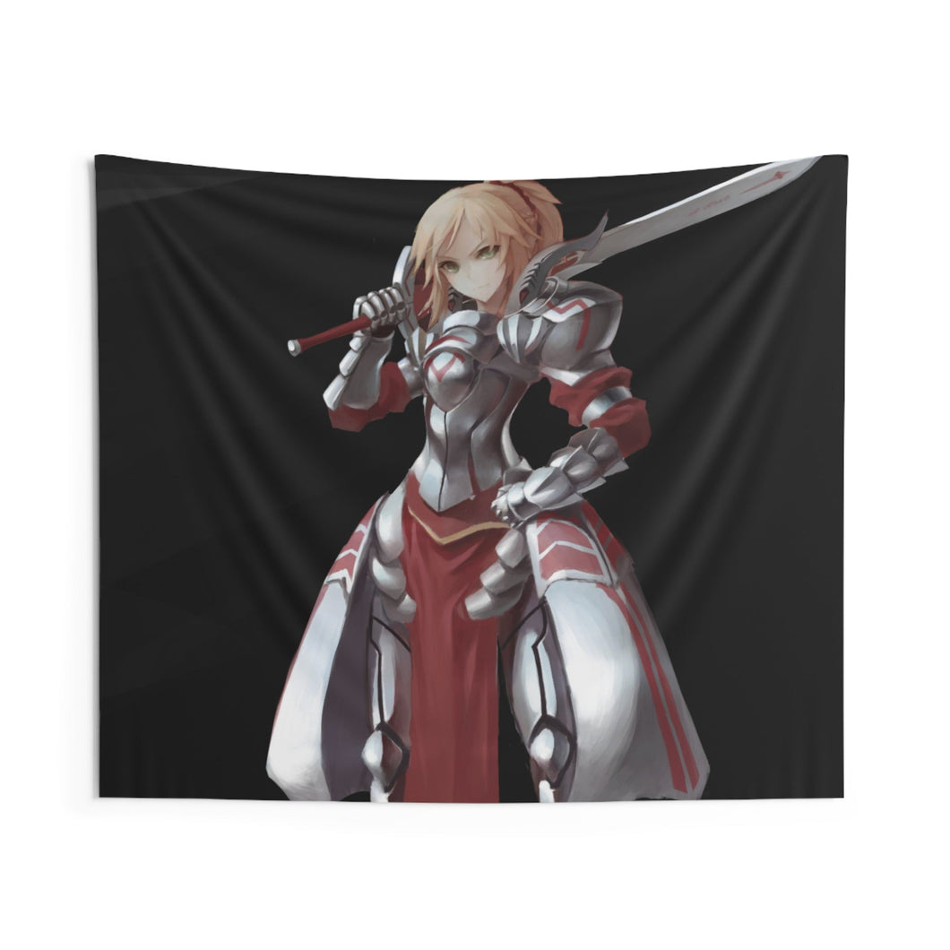 Fate/Apocrypha Saber Of Red Indoor Wall Tapestry