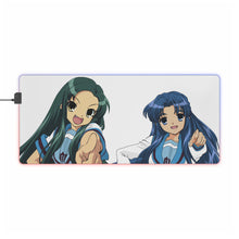 Load image into Gallery viewer, The Melancholy Of Haruhi Suzumiya RGB LED Mouse Pad (Desk Mat)
