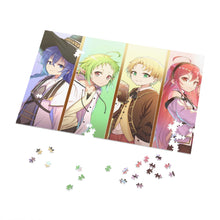 Load image into Gallery viewer, Mushoku Tensei: Jobless Reincarnation Roxy Migurdia, Rudeus Greyrat, Eris Boreas Greyrat, Sylphiette Jigsaw Puzzle
