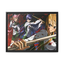 Load image into Gallery viewer, Rei,Saeko and Saya Canvas Framed Art Print
