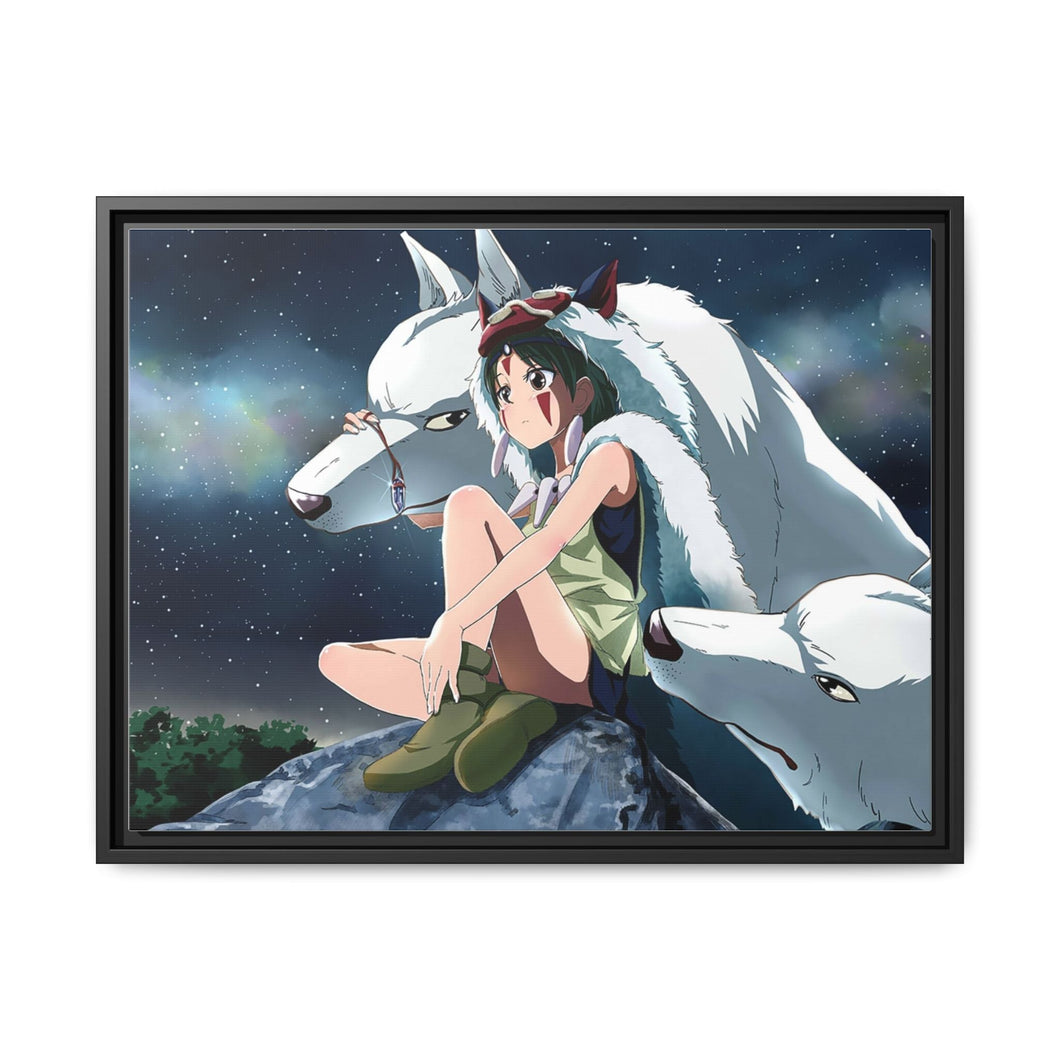 Princess Mononoke Canvas Framed Art Print