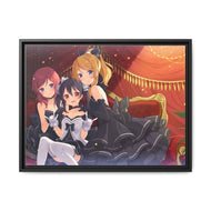 Love Live! Canvas Framed Art Print