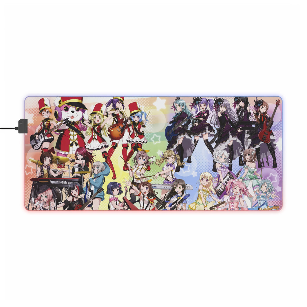 BanG Dream! RGB LED Mouse Pad (Desk Mat)