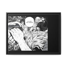 Load image into Gallery viewer, A True Warrior Canvas Framed Art Print
