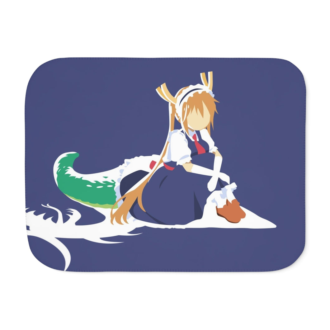 Tohru - Miss Kobayashi's Dragon Maid Minimalist Sherpa Blanket