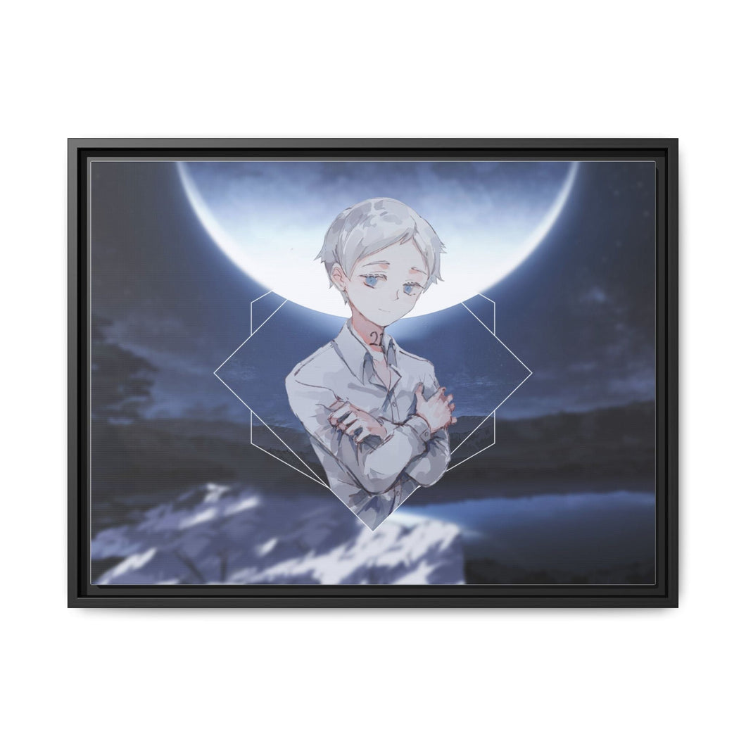 Norman Canvas Framed Art Print