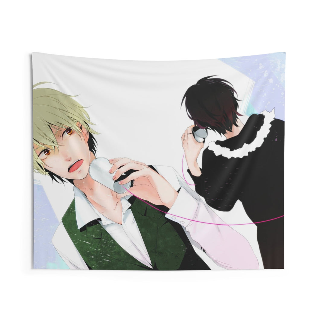 Durarara!! Izaya Orihara, Shizuo Heiwajima Indoor Wall Tapestry