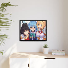 Load image into Gallery viewer, Anime KonoSuba - God’s blessing on this wonderful world!! Canvas Framed Art Print
