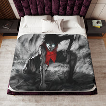 Load image into Gallery viewer, Monkey D. Luffy Sherpa Blanket

