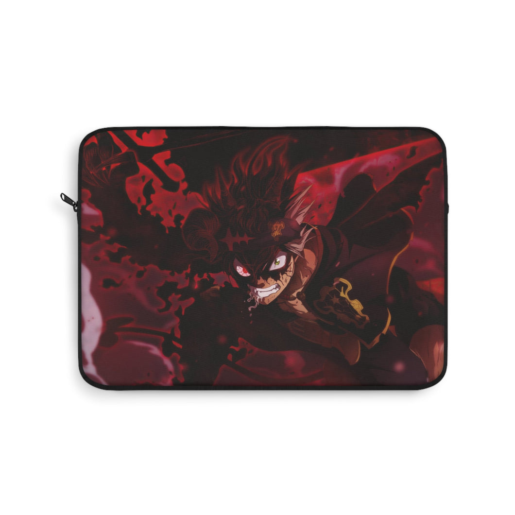 Black Clover Asta Laptop Sleeve