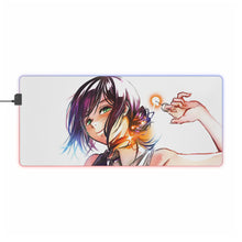 Load image into Gallery viewer, Anime Chainsaw Man RGB LED Mouse Pad (Desk Mat)
