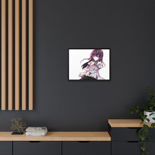 Load image into Gallery viewer, Makise Kurisu Canvas Framed Art Print
