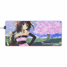 Load image into Gallery viewer, The Melancholy Of Haruhi Suzumiya RGB LED Mouse Pad (Desk Mat)
