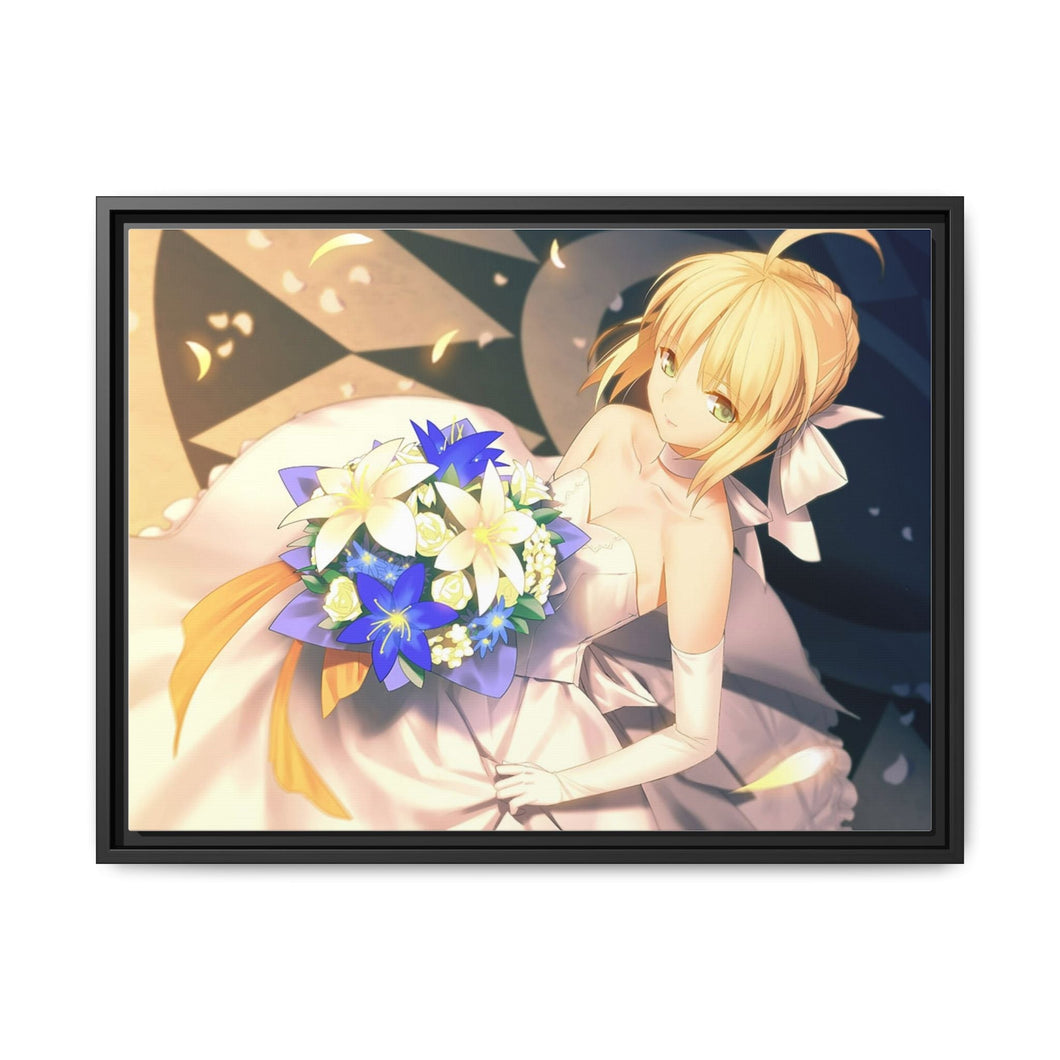 Fate/Stay Night Canvas Framed Art Print