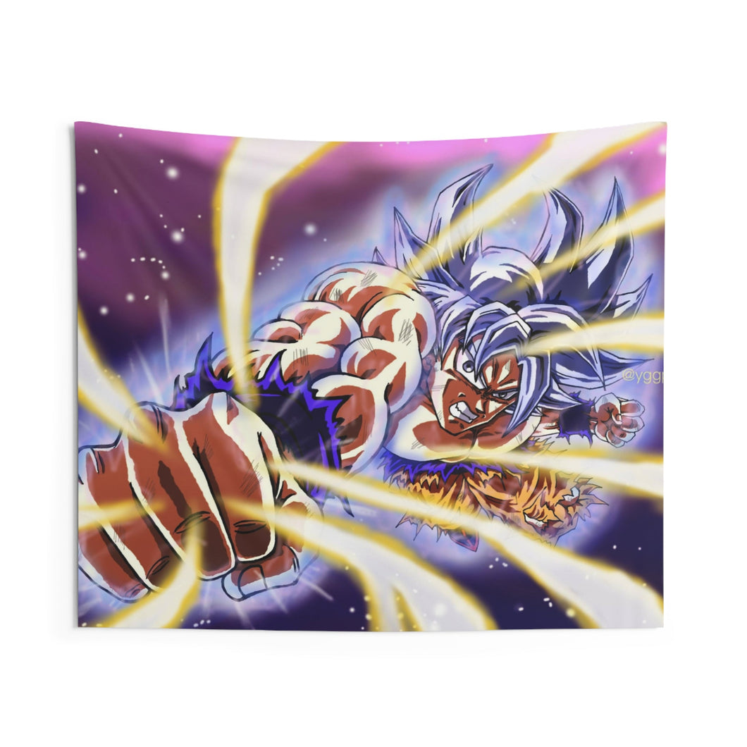 Ultra Instinct (Dragon Ball) Indoor Wall Tapestry