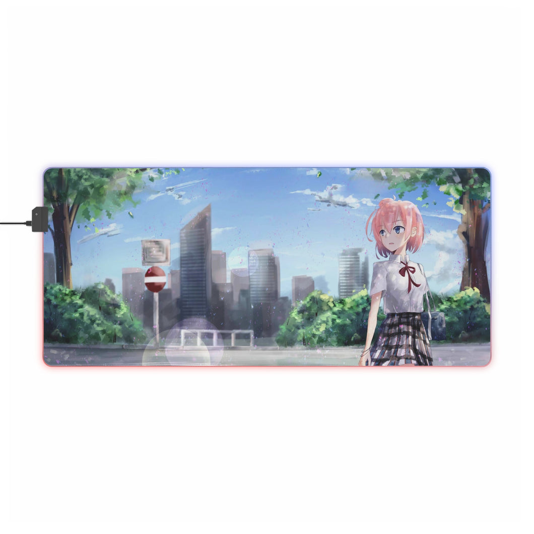 My Teen Romantic Comedy SNAFU Yui Yuigahama RGB LED Mouse Pad (Desk Mat)