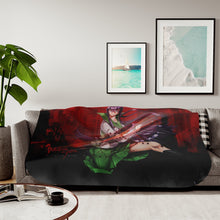 Load image into Gallery viewer, Highschool Of The Dead Sherpa Blanket
