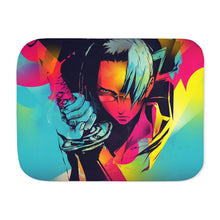 Load image into Gallery viewer, Anime Samurai Champloo Sherpa Blanket
