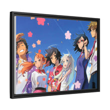 Load image into Gallery viewer, Anohana Meiko Honma, Jinta Yadomi, Naruko Anjou, Tetsudou Hisakawa, Chiriko Tsurumi Canvas Framed Art Print
