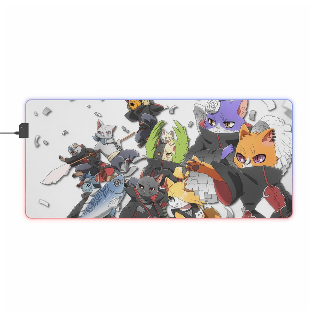 Anime Naruto RGB LED Mouse Pad (Desk Mat)