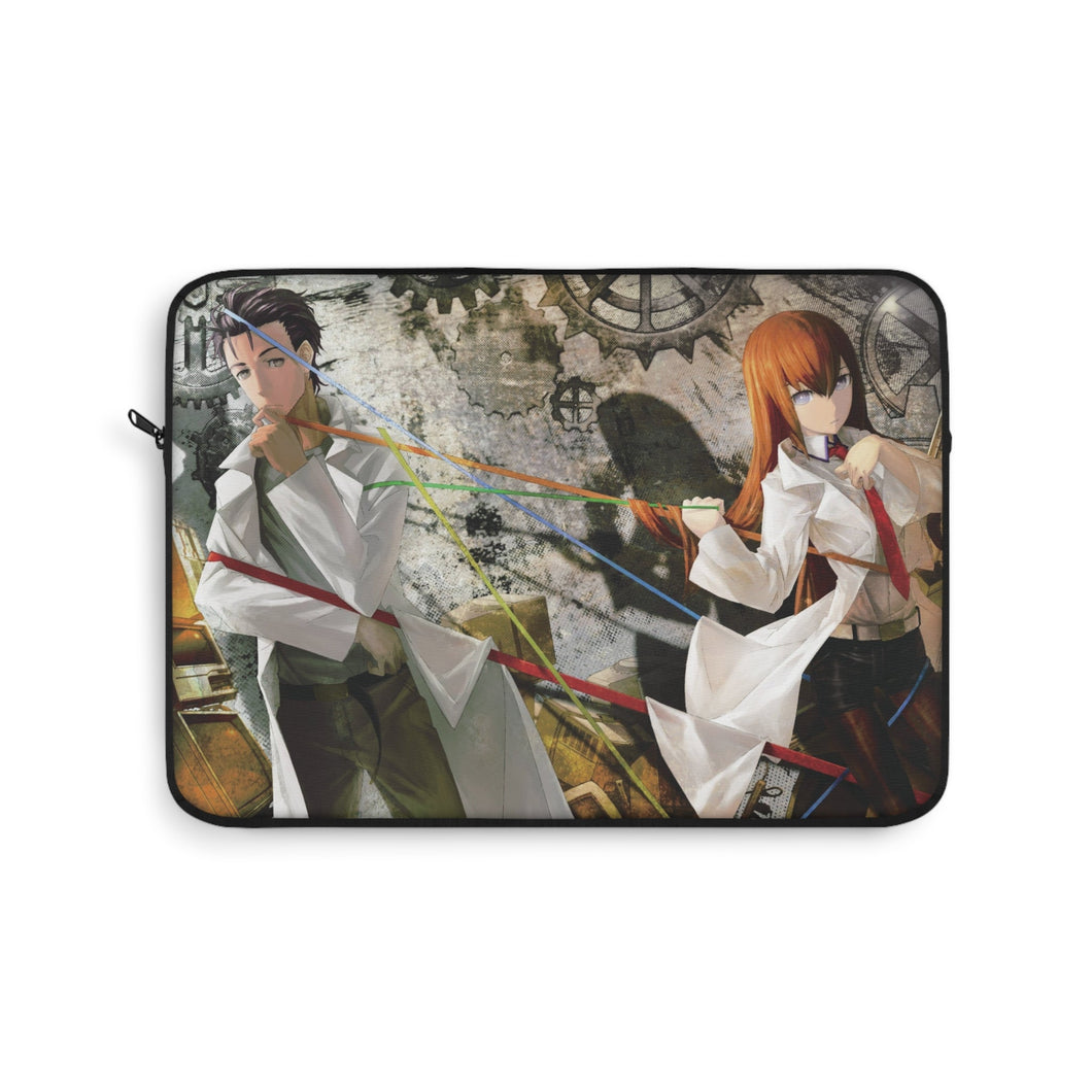Makise & Kyouma Worldline Laptop Sleeve