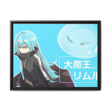 Load image into Gallery viewer, Anime That Time I Got Reincarnated as a Slime Canvas Framed Art Print
