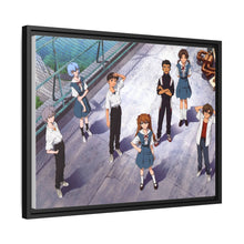 Load image into Gallery viewer, Anime Neon Genesis Evangelion Canvas Framed Art Print
