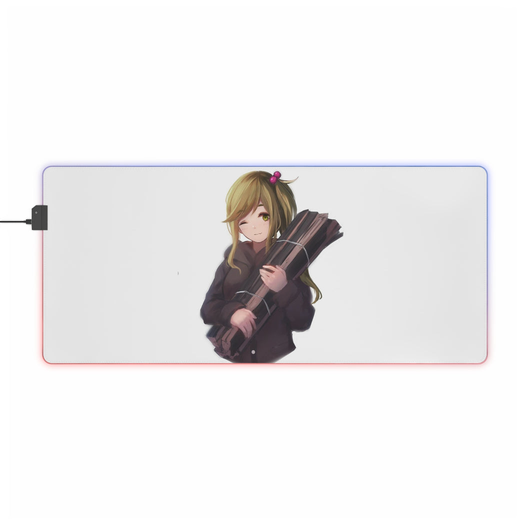 Laid-Back Camp by RGB LED Mouse Pad (Desk Mat)