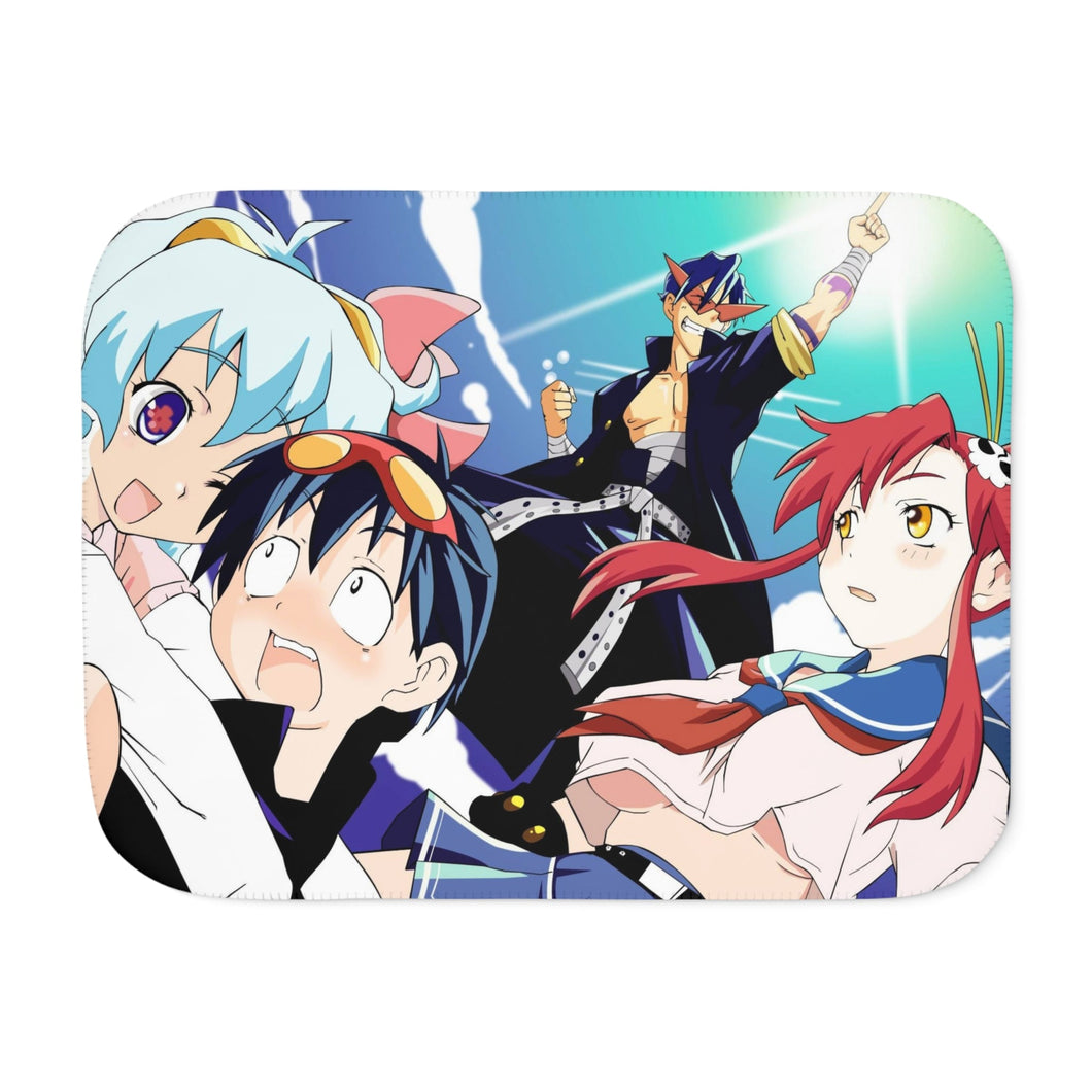 Tengen Toppa Gurren Lagann Sherpa Blanket