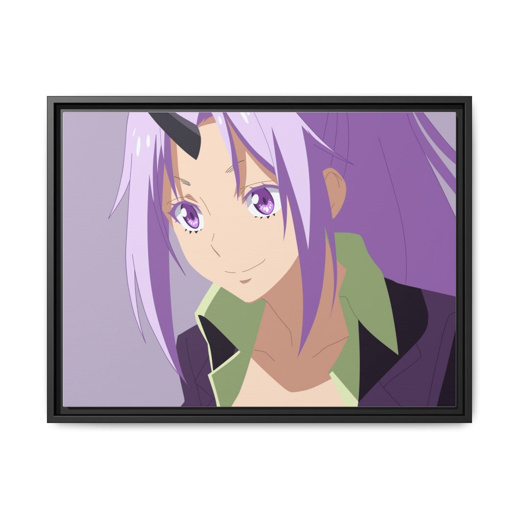 Shion Tempest Vector Canvas Framed Art Print