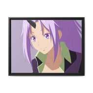 Shion Tempest Vector Canvas Framed Art Print