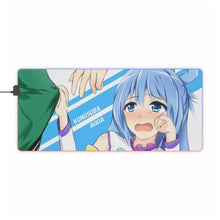 Load image into Gallery viewer, KonoSuba - God’s blessing on this wonderful world!! RGB LED Mouse Pad (Desk Mat)
