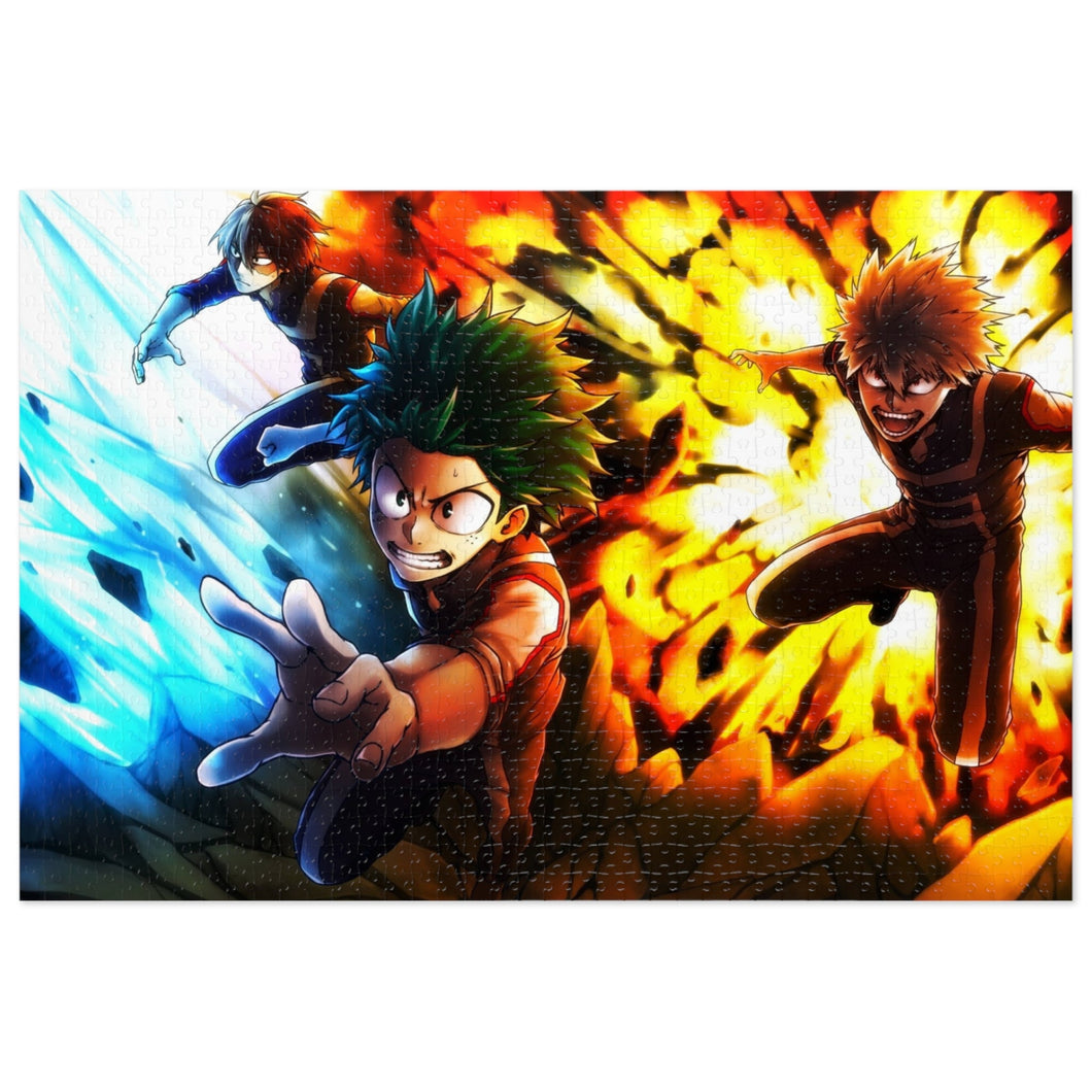 Midoriya ,Bakugou and Todoroki Jigsaw Puzzle