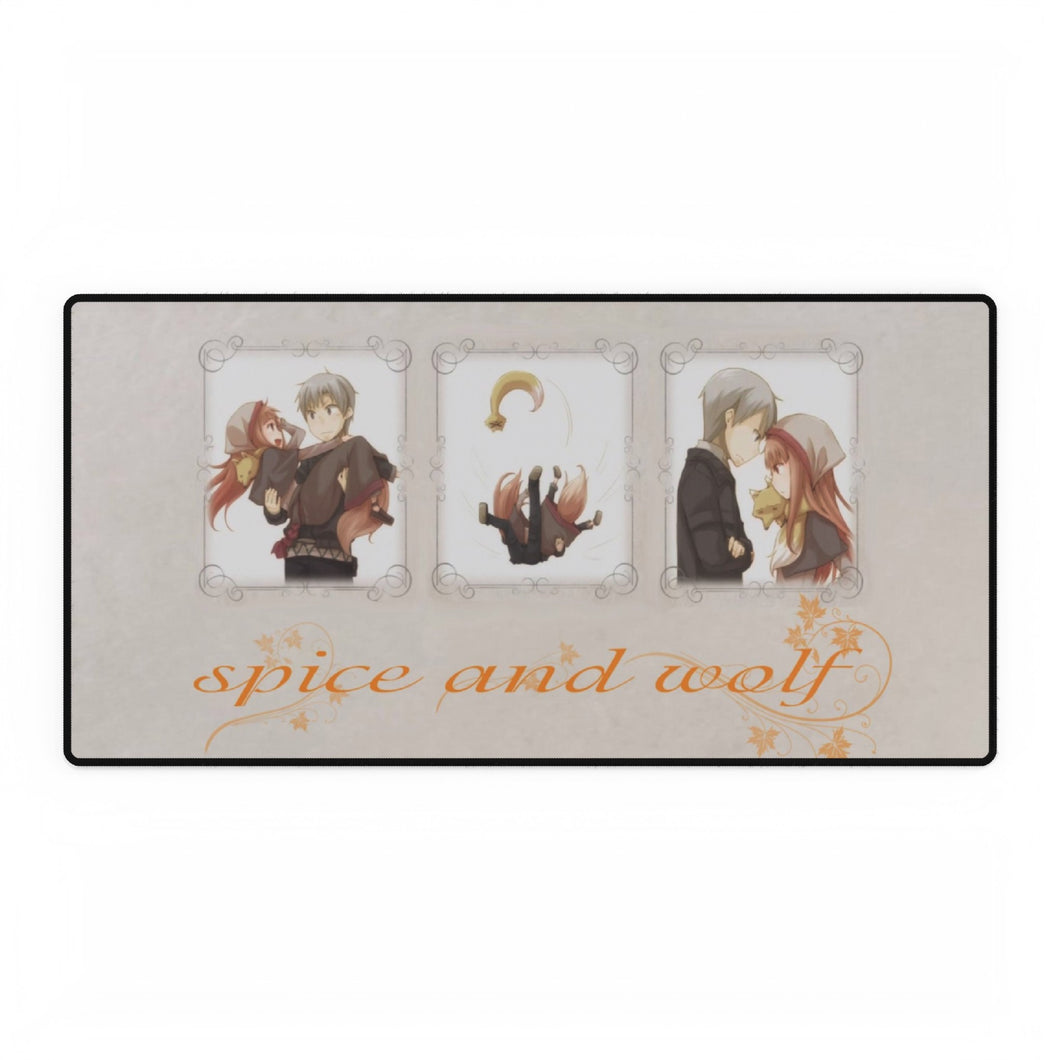 Anime Spice and Wolfr Mouse Pad (Desk Mat)