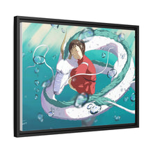 Load image into Gallery viewer, Anime Spirited Away Canvas Framed Art Print

