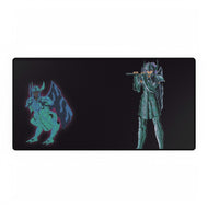 Siren Sorrento Blue Scale Mouse Pad (Desk Mat)