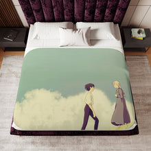 Load image into Gallery viewer, Anime Howl&#39;s Moving Castler Sherpa Blanket
