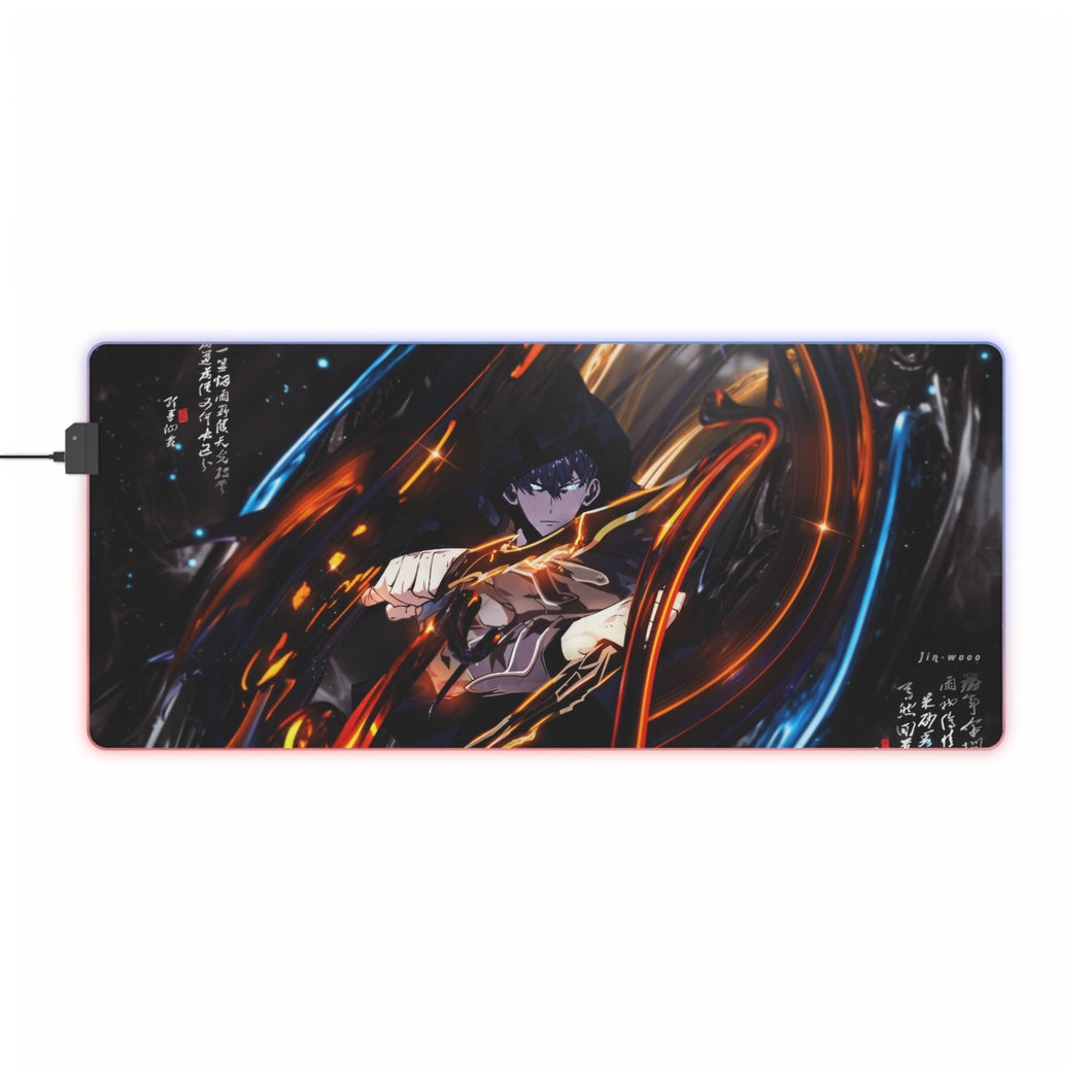 Solo Leveling RGB LED Mouse Pad (Desk Mat)