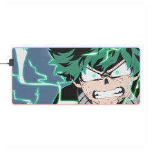 Load image into Gallery viewer, Izuku Midoriya RGB LED Mouse Pad (Desk Mat)
