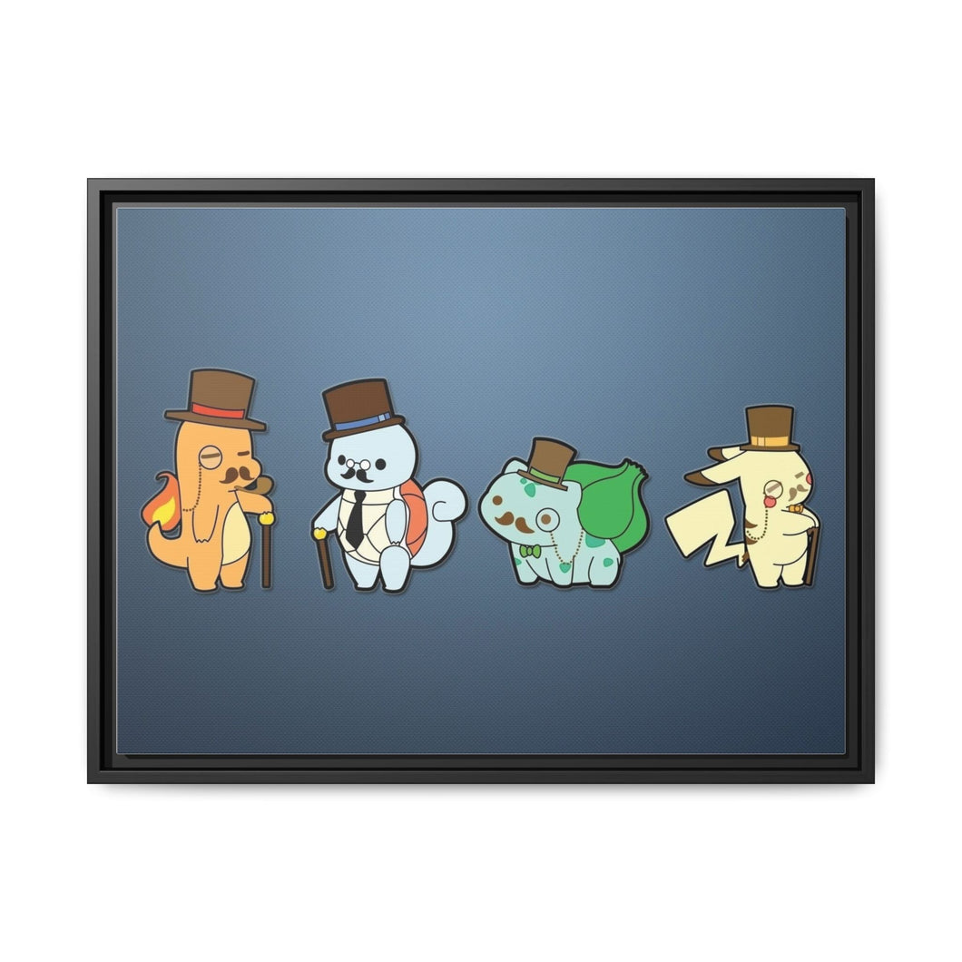 starters with classical style Canvas Framed Art Print