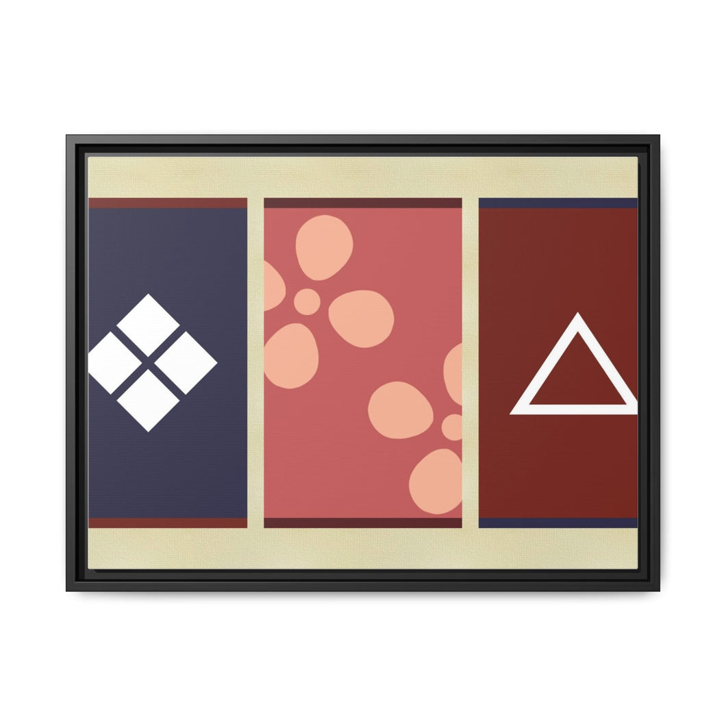 Anime Samurai Champloo Canvas Framed Art Print