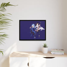 Load image into Gallery viewer, Rimura Tempest &amp; Shizue Izawa Minimalist Canvas Framed Art Print

