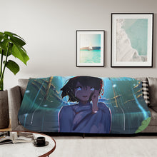 Load image into Gallery viewer, Mitsuha (Your Name) Sherpa Blanket
