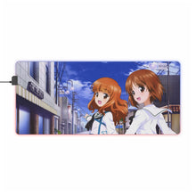 Load image into Gallery viewer, Girls und Panzer RGB LED Mouse Pad (Desk Mat)
