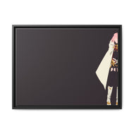 Rider of Black (Fate/Apocrypha) Minimalist Canvas Framed Art Print