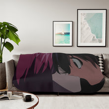 Load image into Gallery viewer, Anime Elfen Lied Sherpa Blanket

