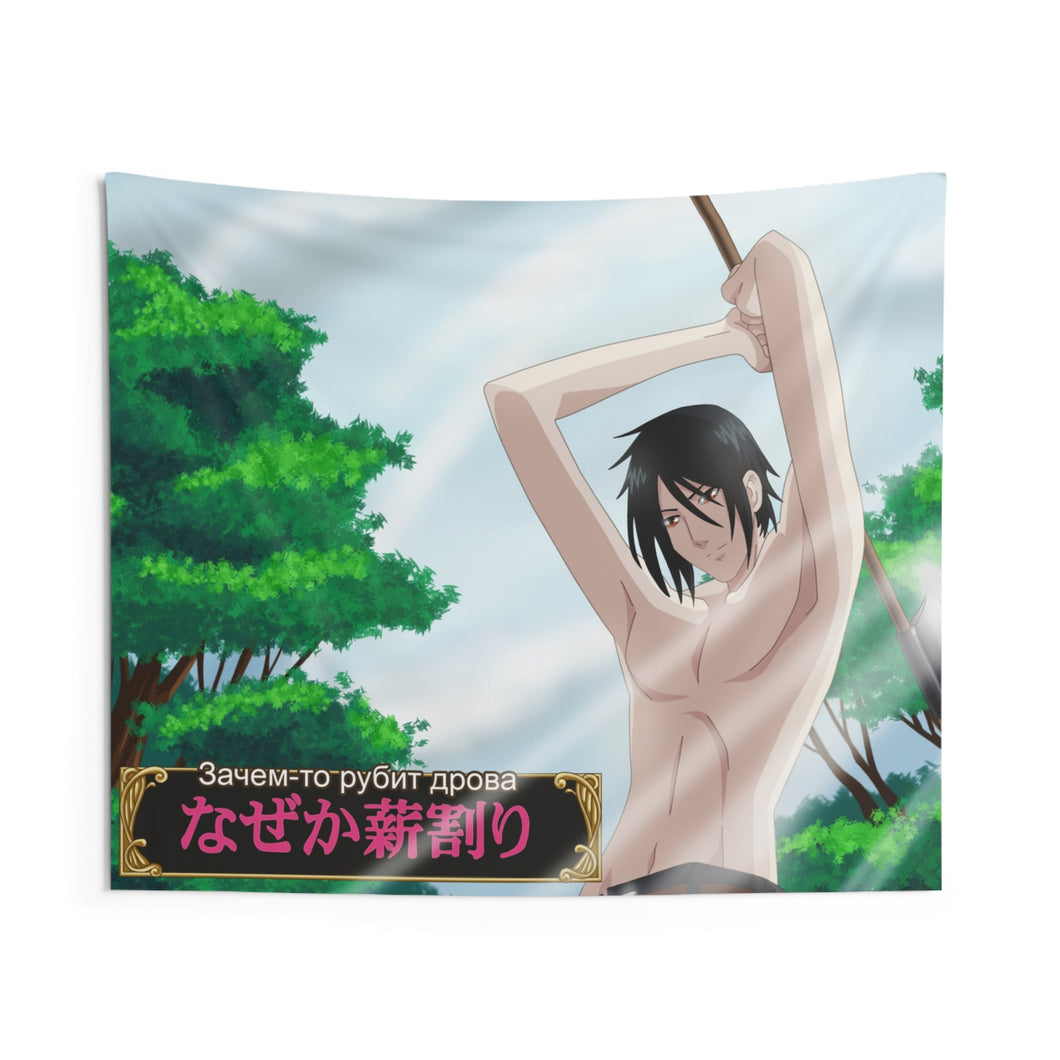 Black Butler Indoor Wall Tapestry
