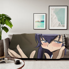 Load image into Gallery viewer, Highschool Of The Dead Sherpa Blanket
