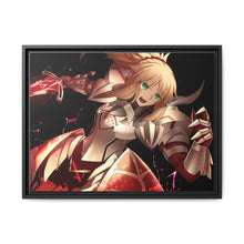 Load image into Gallery viewer, Fate/Apocrypha Saber Of Red Canvas Framed Art Print
